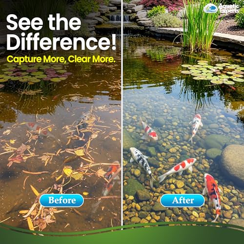 Aquatic Experts Classic Koi Pond Filter Pad Bundle – Fine & Coarse Bulk Roll Pond Filter Media, Ultra Durable Reusable Fish Pond Filter Material (Fine: 12" x 72", Coarse: 12" x 72") - size: 12” x 72”