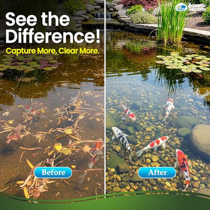Aquatic Experts Classic Koi Pond Filter Pad Bundle – Fine & Coarse Bulk Roll Pond Filter Media, Ultra Durable Reusable Fish Pond Filter Material (Fine: 12" x 72", Coarse: 12" x 72") - size: 12” x 72”