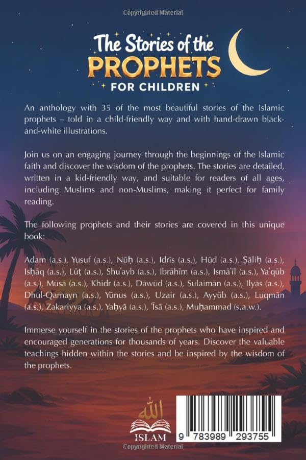 The 35 Most Beautiful Stories of the Prophets for Children: 35 Child-Friendly Islamic Stories to Read Aloud During Ramadan or as Bedtime Stories - Islamic Books for Kids (Islamic books - Islam Way)