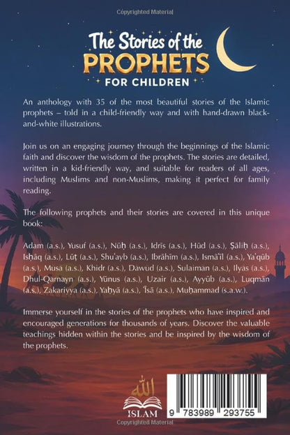 The 35 Most Beautiful Stories of the Prophets for Children: 35 Child-Friendly Islamic Stories to Read Aloud During Ramadan or as Bedtime Stories - Islamic Books for Kids (Islamic books - Islam Way)