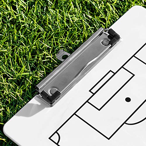 FORZA Dry Erase Coaches Clipboard [13 Sport Options] - Wipe Clean Tactics Whiteboard (Field Hockey)