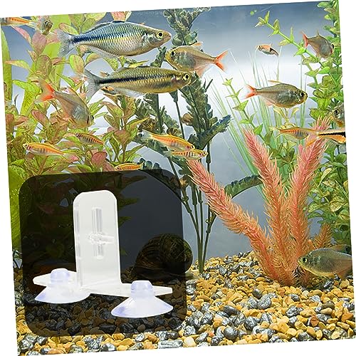 VICASKY 4sets Aquarium Divider Clips Fish Tank Separation Board Cups for Insulation and Breeding
