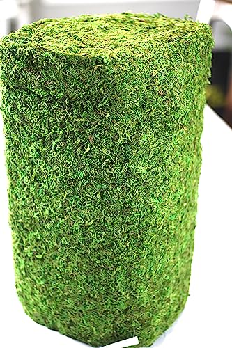 Preserved Moss Runner and Mats (18in x 25ft Runner) - color: 18in X 25ft Runner