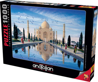 Anatolian Puzzle - Taj Mahal, 1000 Piece Jigsaw Puzzle, 1120 - color: Taj Mahal