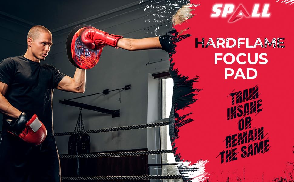 Curved Boxing Pads - Boxing Mitts and Punch Pads, Muay Thai MMA Focus Boxing Mitts Suitable for Boxing, Kickboxing, Karate, and Martial Arts - color: HF-Multi