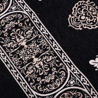 Tnfeeon Anti Slip Cotton Muslim Prayer Rug with Tassel Storage Bag Soft Portable Islamic Mat for Meditation Home Travel and Ramadan