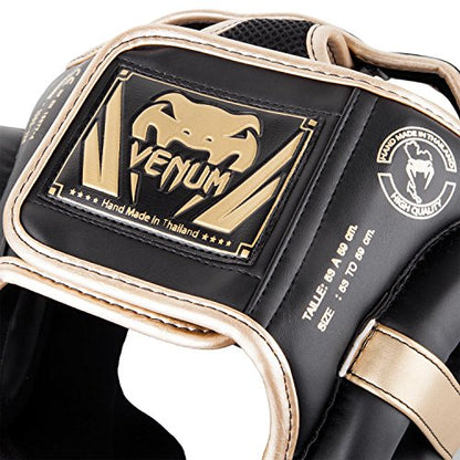 Venum Elite Standup Shin Guards - color: Black/Gold, size: X-Large
