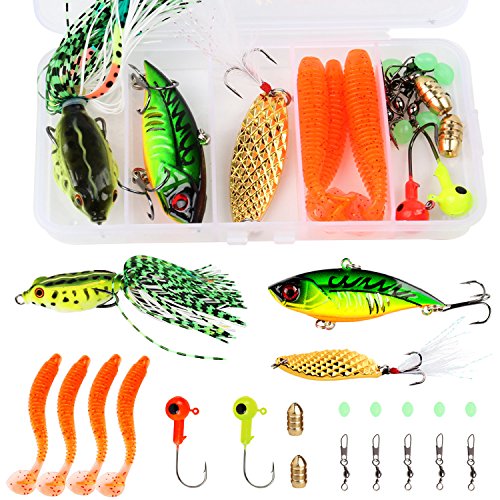 Sougayilang Fishing Rod Reel Combo with Telescopic Fishing Pole Spinning Reel Carrier Bag for Travel Saltwater Freshwater Fishing - size: 5.91 ft, style: B-full Kits With Carrier Case-style 2