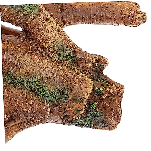 Simulation Tree Trunk Decoration Freshwater Driftwood Artificial Tree Stump Aquarium Landscape Tree Stump Tablescape Decor Decorative Artificial Tree Trunk Household Resin Tank