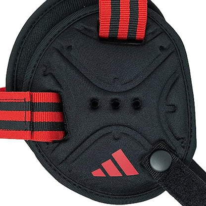 Adidas Youth Wizard Wrestling Ear Guard - color: Black/Red
