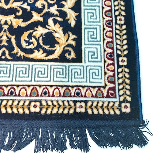 Pooja Aasan in Velvet 20 Inch – Soft Prayer & Meditation Seat, Puja Cloth Rug for Home Temple, Yoga & Daily Worship | Multi-Purpose Floor Seating Mat, Travel Mat, Mattress Mats, Car Seat Cover Decor