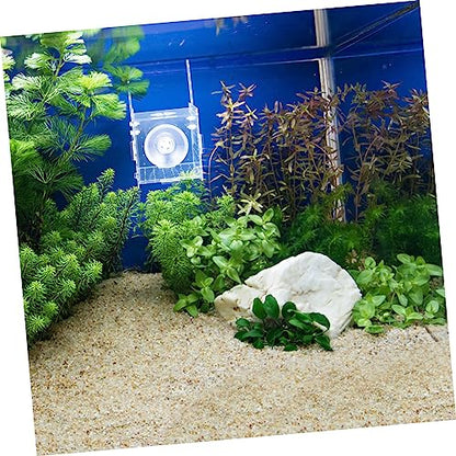 COLLBATH Hanging Isolation Box for Fish Transparent Breeding Separator Upper Cover for Aquarium Use Safe and Practical Fish Hatchery Accessory