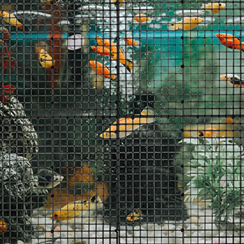COLLBATH 10pcs Fish Tank Grid Divider Tray Aquarium Separation Net for Breeding and Aggressive Fish Easy Installation Isolation Board for Bottom Use