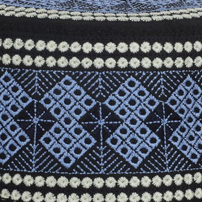 Muslim Prayer Hat for Men Worship Hat Islamic Muslim Prayer Hats Cap Beanie Headwear for Ramadan Eid - color: Blue