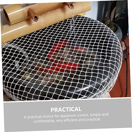 Sosoport Aquarium Protective Net Anti-Jumping Aquarium Mesh Net Fish Tank Cover Escape Proof Screen for Indoor Aquariums Fish Tank Accessories 17.71 X 11.81 X 0.07 in