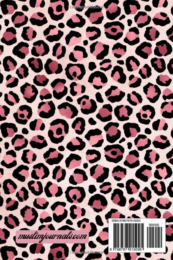 Bismillah: Muslim Journal Notebook For Writing, Note Taking, Journaling For Women, Sisters, Teens, Islamic Gifts, Eid Gifts In Rose Gold Leopard Print