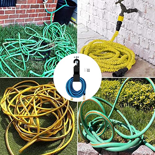 Garden Hose Holder for 150ft Expandable Hose Hanger Large Wall Mount Hose Hook fit Variety Hose Spigot