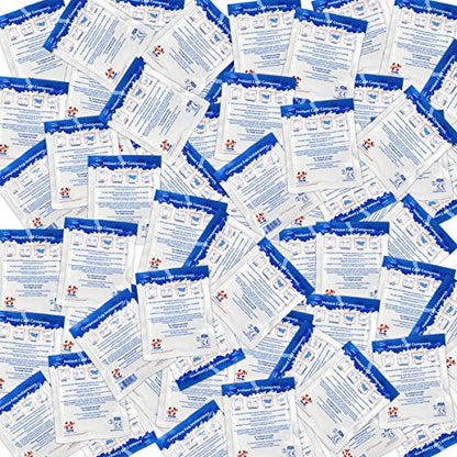 Instant Cold Pack, 5" x 6" (4" x 5" Cold Area) - Disposable Cold Compresses: No Chilling Required - Squeeze & Shake for Quick, Effective First aid Treatment & Relief of Aches, Pains, Bumps & Bruises - size: 1 Count (Pack of 1)