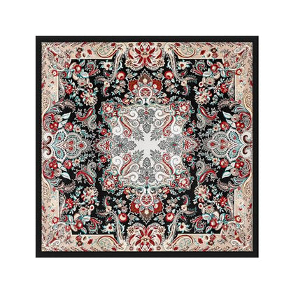 vimate 35" Square Silk Like Head Scarf - Women's Fashion Satin Scarf Bandana for Hair Wrapping at Night. - color: H3#. Style--134