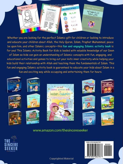 My Favorite Islamic Activity Book for Muslim Kids: Fun, Engaging, & Educational Islamic Activities & Games Teaching the Fundamentals of Islam