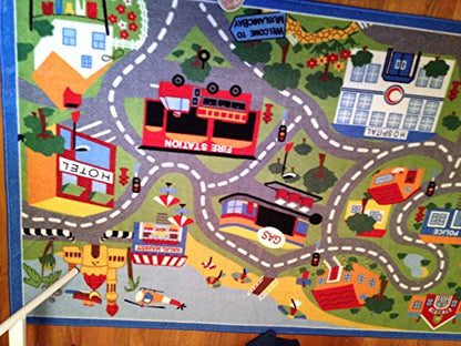 Play Rugs; BAY Blue Color