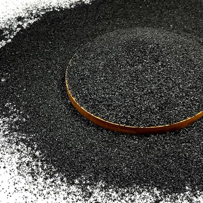 FANTIAN 20 lbs Black Silica Sand. Decorative Aquarium Gravel Substrate for Fish Tank, Plants Potted, Fire Pits, Candle, Vase Filler and Crafts | Aquarium Substrate Gravel, Safe for Fish Tank Shrimp Turtle, Terrariums, Aquatic, Plant, Fire Pit, Candle, Vas