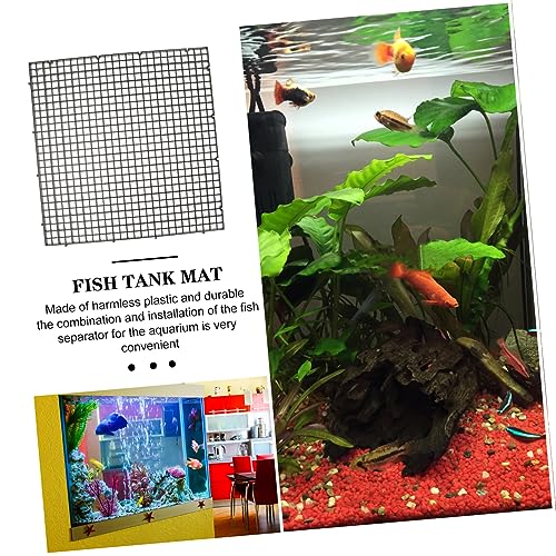 Abaodam 1Set Aquarium Dividers Boards for Fish Tank Bottom Partition with Suction Cups for Breeding and Separating Fish