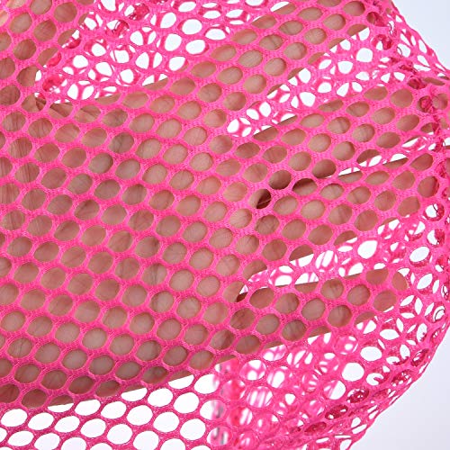 Coopay 4 Pieces Fishing Net Catching Bug Nets Fish Butterfly Nets Beach Toys for Kids Outdoor Playing (Blue, Rose Red) - color: Blue, Rose Red