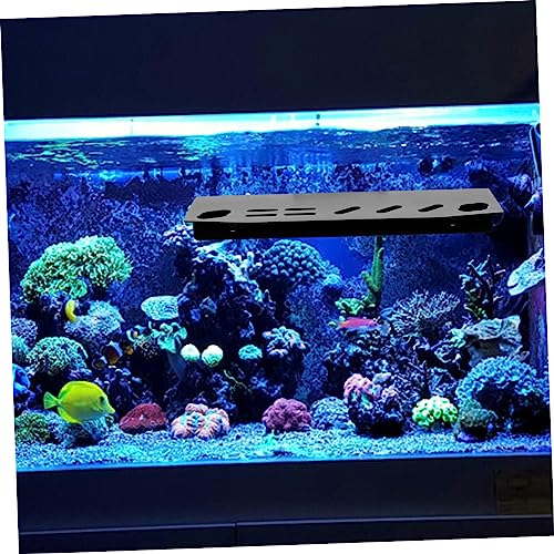 HANABASS Aquarium Tool Organizer Holder for Scissors Tweezers Wall-Mounted Storage Rack for Aquatic Plant Maintenance Efficient Fish Tank Tool Management