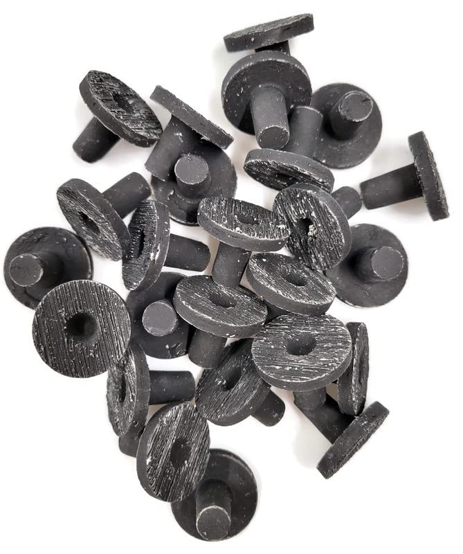 NextGen Reefs® 1" Ceramic Hawaiian Black Coral Frag Plugs 25pc