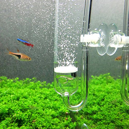 CO2 Diffuser Glass Reactor for Aquarium Planted Tank (CO2 Diffuser) - color: CO2 Diffuser-Nano