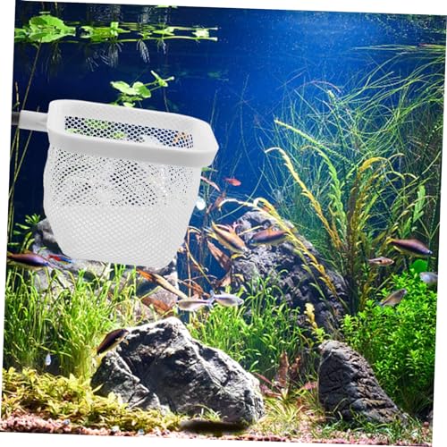 Fine Mesh Fish Isolation Net for Aquarium Fish Hatching Holder and Spawning Incubator with Strong Suction Cups Wear-Resistant Design for Breeding Environment