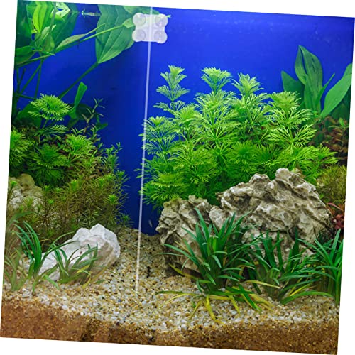 2pcs Acrylic Fish Tank Divider Clips Cups Aquarium Isolation Clips for Fish Separation and Easy to Install Suitable for Freshwater and