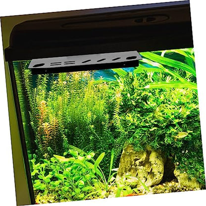 Aquarium Tool Holder Water Plants Maintenance Organizer Multi-Slots for Easy Access Compact Design for Fish Tank Cleaning Lightweight and Storage Rack