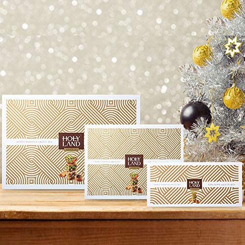 Anabtawi Middle Eastern Sweets - 50-Piece Assorted Baklava, Pistachio and Almond Pastry - Traditional Arabic Baklava Gift Box - No Preservatives, No Additives - Gourmet Baklava Pastry Boxes - 400g - size: 14.11 Ounce (Pack of 1)