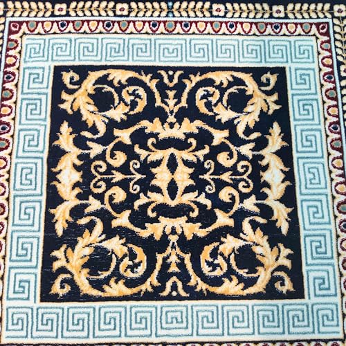 Pooja Aasan in Velvet 20 Inch – Soft Prayer & Meditation Seat, Puja Cloth Rug for Home Temple, Yoga & Daily Worship | Multi-Purpose Floor Seating Mat, Travel Mat, Mattress Mats, Car Seat Cover Decor