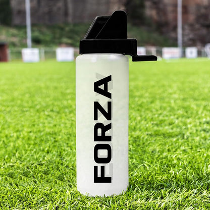 FORZA Team Hygiene Water Bottles – BPA-Free Squeeze Bottles with Contactless Nozzle for Athletes, 1 Litre Capacity (Pack of 20, Semi-Translucent) - color: Semi-Translucent, style: Pack of 20