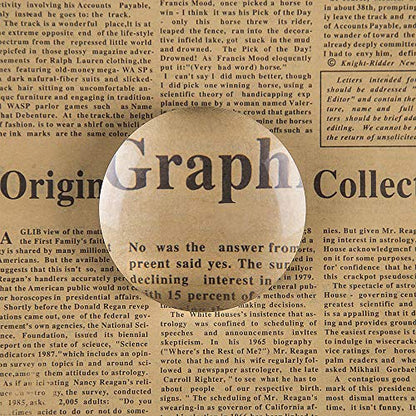 2'' Magnifying Dome - Optical Acrylic Portable Paperweight Magnifier Extremely Clear Reading Aid Magnifying Glass Dome Easy to Glide for Reading Books,Map,Newspaper and Magazine by BIJIA(50mm) …