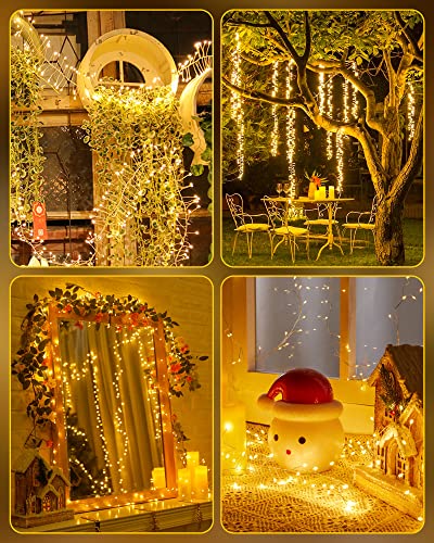 Minetom Fairy Lights Battery Operated, Twinkle String Lights 5ft 60LED - color: Warm White