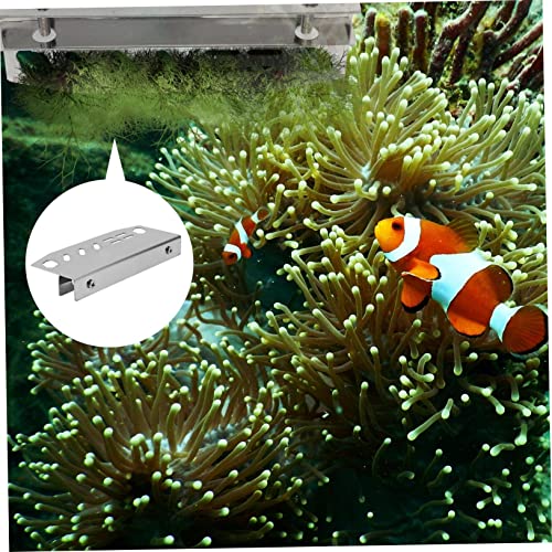 Sosoport 1Pc Aquarium Tool Organizer Fish Tank Holder for Accessories Compact Rack for Scrapers Scissors and Water