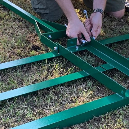 Tow Behind Handle Attachment for Drag Harrow Driveway Grader - style: Tow Bar Handle