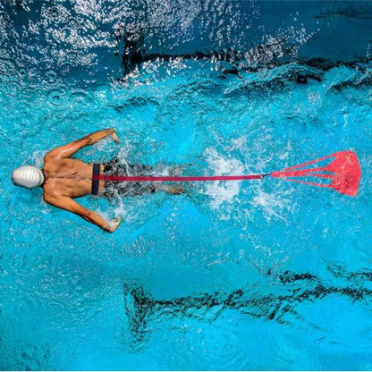 Swimming Resistance Training Set - Aquatic Resistance Belt, Swim Parachute, Pool Trainer Set - style: B