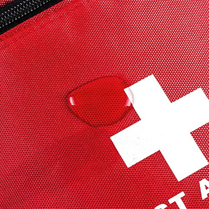 First Aid Empty Kit,Compact and Lightweight Waterproof First Aid Bag Empty with Zippered for Emergency at Home, Office, Car, Outdoors, Boat, Camping, Hiking(Bag Only) (2 Pack Fanny Pack) - size: 11*5.5*3.5 inch