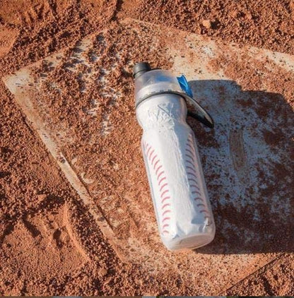 O2COOL Mist N Sip 20 oz Misting Sports Water Bottle 2-Pack Baseball | Yes - color: Baseball, style: Baseball
