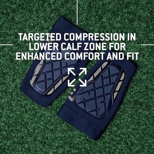 G-Form Pro-S Elite X Shin Guard - Athletic Safety Gear - Protective Sports Shin Guards for Soccer & More - size: Adult XL