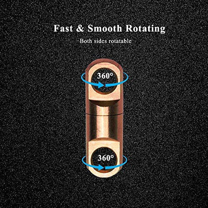 AMYSPORTS High Strength Fishing Bearing Swivels Stainless Fishing Swivel Connectors Copper Barrel Swivels for Saltwater Fishing Freshwater Fishing - size: Size3.5 (200lb) 10 pcs