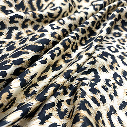 YOUR SMILE Silk Like Scarf Women's Fashion Pattern Large Square Satin Headscarf Headdress - color: 124
