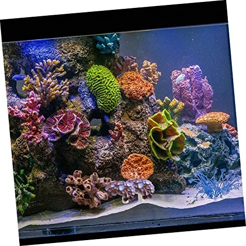 BESPORTBLE 10pcs Ceramic Breeding Base Plugs Coral Base Aquarium Plants Decor Supports