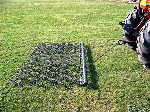 8' x 4' Multi Action Drag Chain Harrow - Overall 90" Long - 1/2" - size: 8' W x 4' L, 1/2" Dia