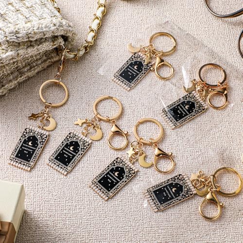 Islamic Enamel Keychains - color: Black